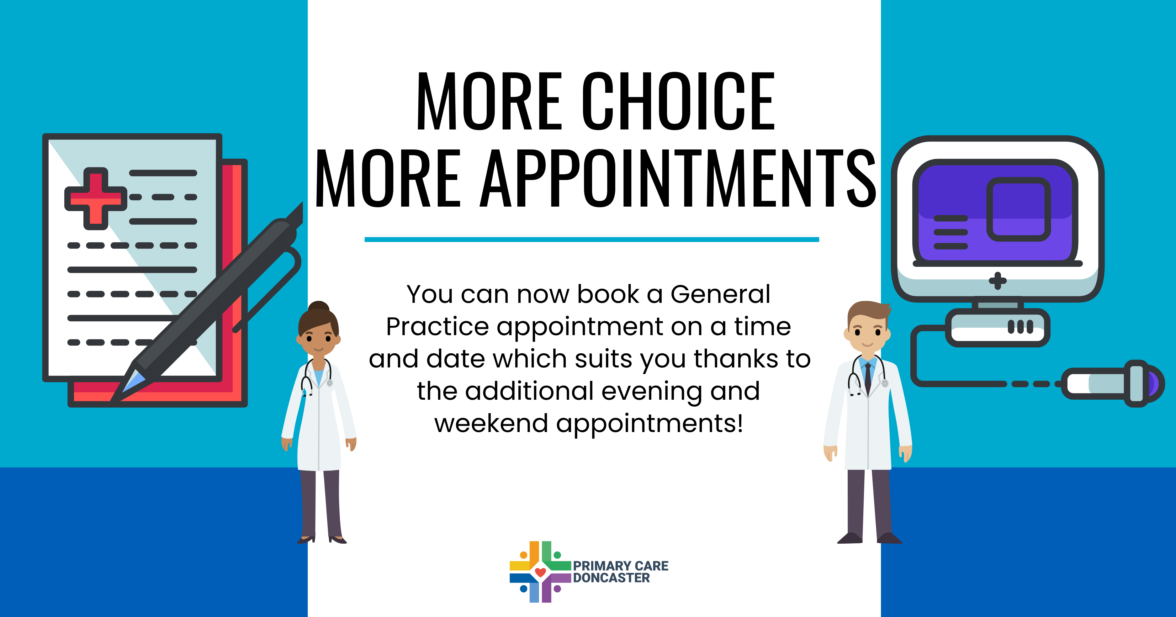 Evening and Weekend appointments
